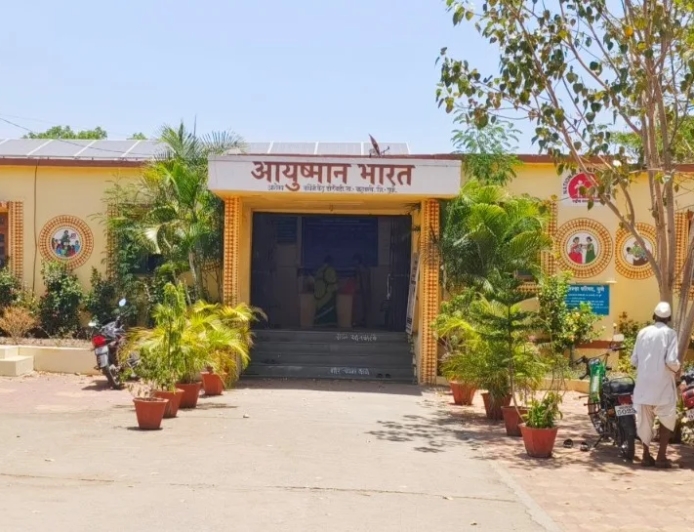 बारामतीतील डोर्लेवाडी प्राथमिक आरोग्य केंद्रात रुग्णांना 24 तास सुविधा मिळेना..