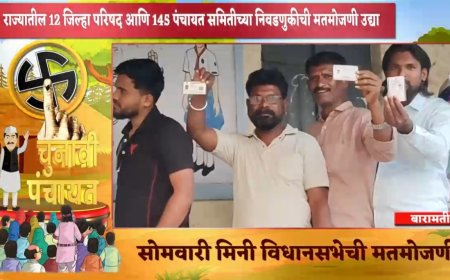 सोमवारी होणाऱ्या जिल्हा परिषद पंचायत समितीच्या निवडणुक मतमोजणीच्या प्रक्रियेसाठी प्रशासन सज्ज.. जिल्हाधिकारी जितेंद्र डूड्डी यांची माहिती