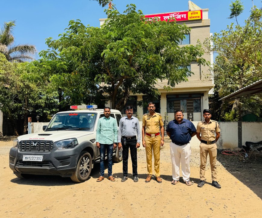 बारामती तालुका पोलिसांनी अमृता लॉजवर टाकला छापा ; छाप्यात पाच महिलांची केली सुटका