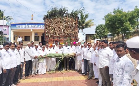 पुरंदर तालुक्यातील बोपगांव मध्ये दुष्ळकाग्रस्त भागातील जनावरासाठी 14 टन चाऱ्याचे वाटप..