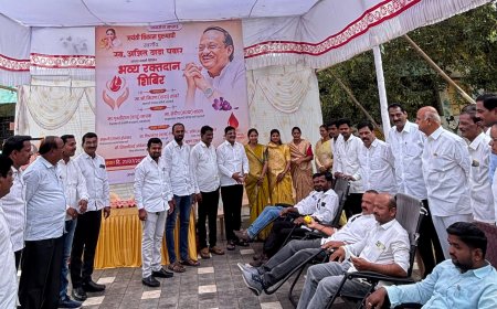 राज्याचे दिवंगत लोकनेते उपमुख्यमंत्री अजितदादा पवार यांच्या प्रथम जयंतीनिमित्त झारगडवाडीत रक्तदान शिबीर..