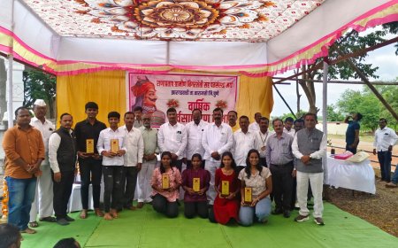 झारगडवाडीच्या राणाप्रताप पतसंस्थेचा सभासदांना ९ टक्के लाभांश वाटप..