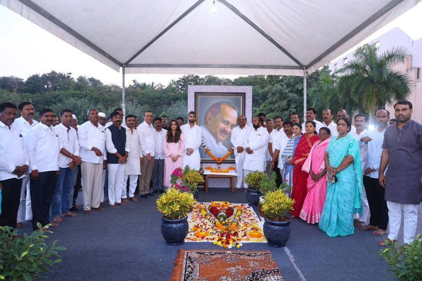 सोमेश्वरच्या निवडणुकीचे रणशिंग फुंकले! दादांच्या स्मृतींना अभिवादन; जय पवारांसह पॅनलचे सर्व उमेदवार मैदानात..